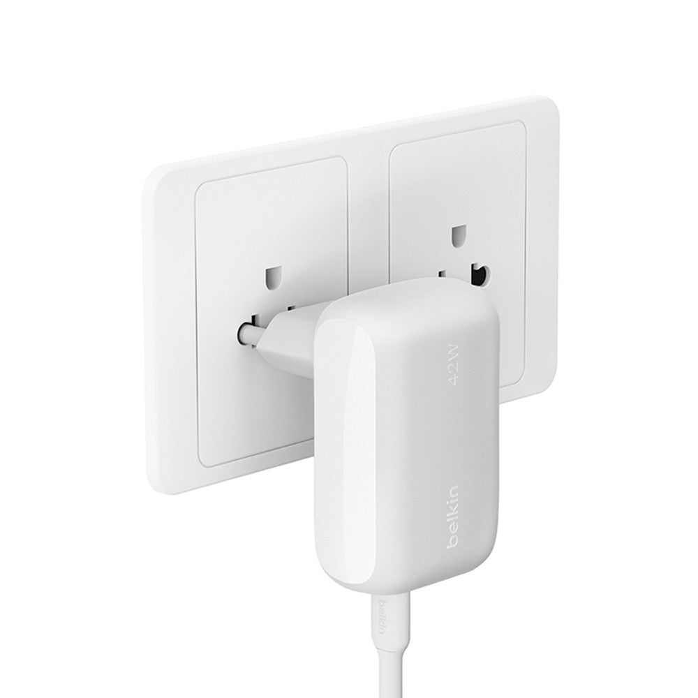 อะแดปเตอร์ Belkin Wall Charger 42W 1 USB-A / 1 USB-C