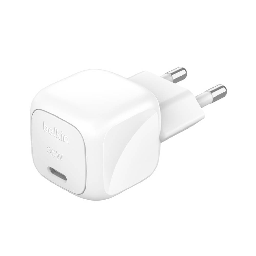 อะแดปเตอร์ Belkin Wall USB Charger 1 USB-C (PD30W) White (WCA008thWH)