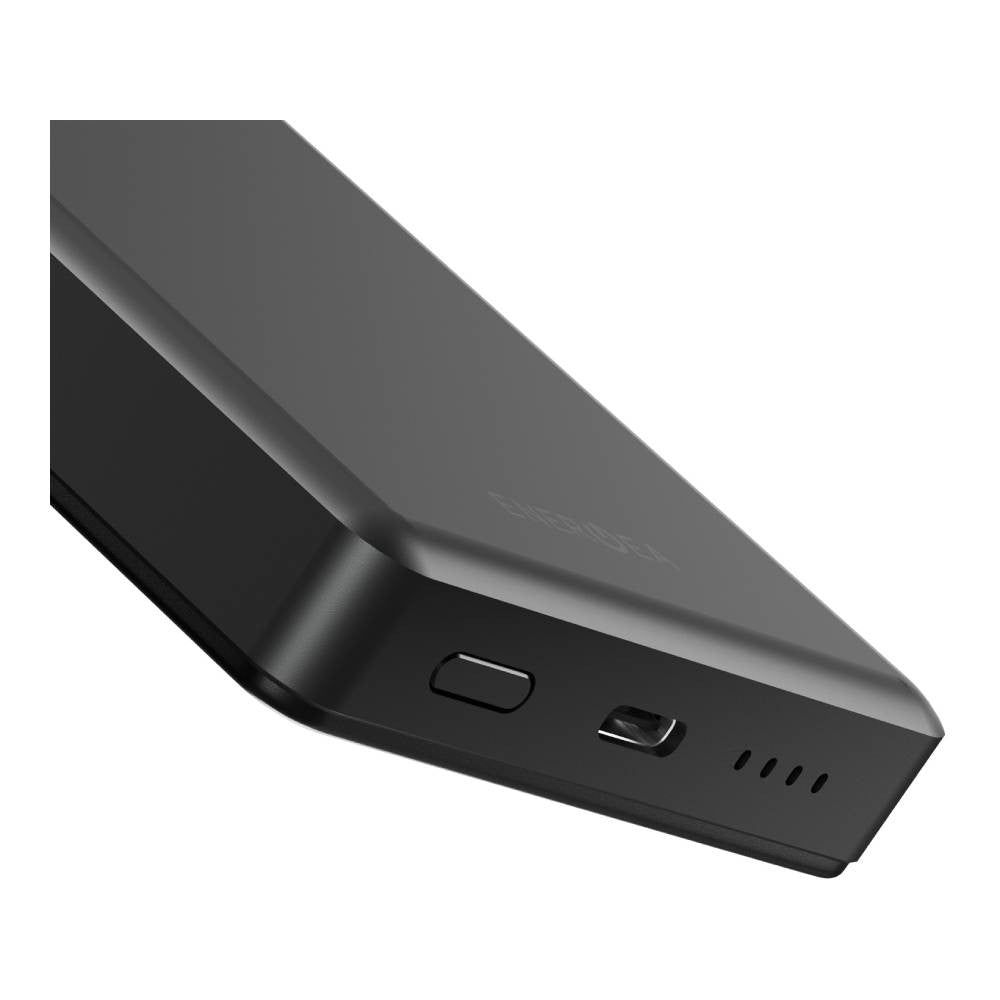 แบตเตอรี่สำรอง Energea Alupac Air 10,000mAh Ultra Light Aluminium Magsafe Compatible Power Bank Gunmetal