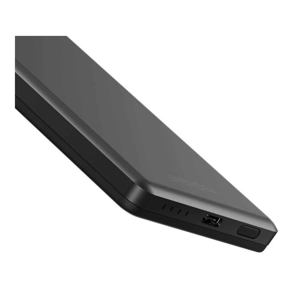 พาวเวอร์แบงค์ Energea 5000 mAh Alupac Mini Wireless Gunmetal