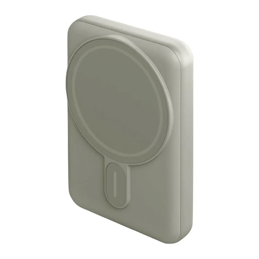 แบตเตอรี่สำรอง Energea Magpac Mini Ultra Slim 10 000mAh Magsafe Compatible Power Bank With Builtin Video Stand Sage