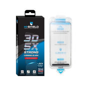 ฟิล์มกระจกเต็มจอแบบใส Hishield 5X Strong Corning Glass iPhone 16 Pro