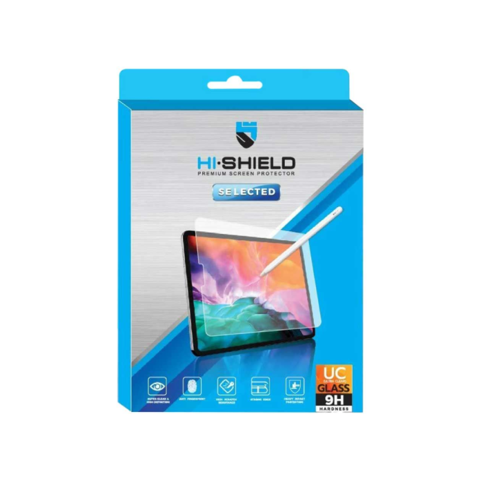 ฟิล์มกระจกเต็มจอแบบใส Hishield 0.33mm Tempered Glass iPad Air 13"