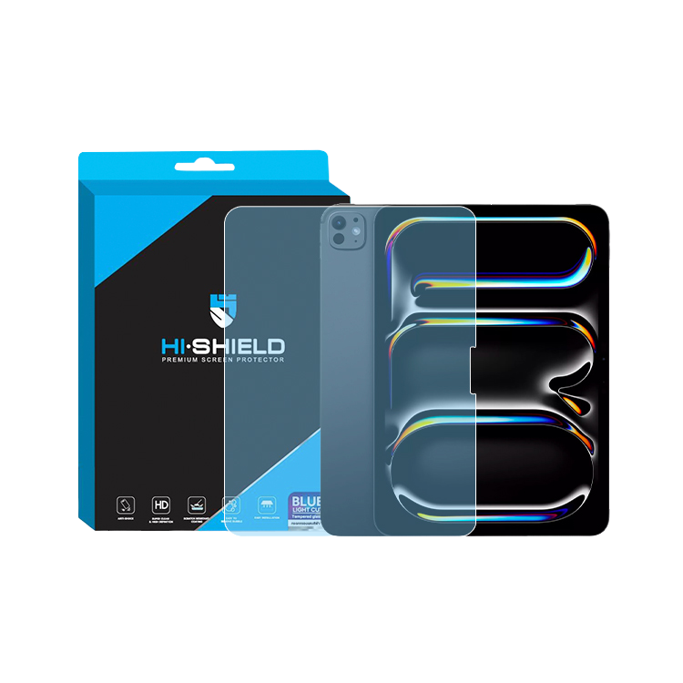 ฟิล์มกันรอย Hishield Blue Light Tempered Glass iPad Air 6/13