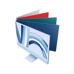 24-inch iMac with Retina 4.5K display: Apple M3 chip with 8‑core CPU and 8‑core GPU, 256GB SSD - Silver