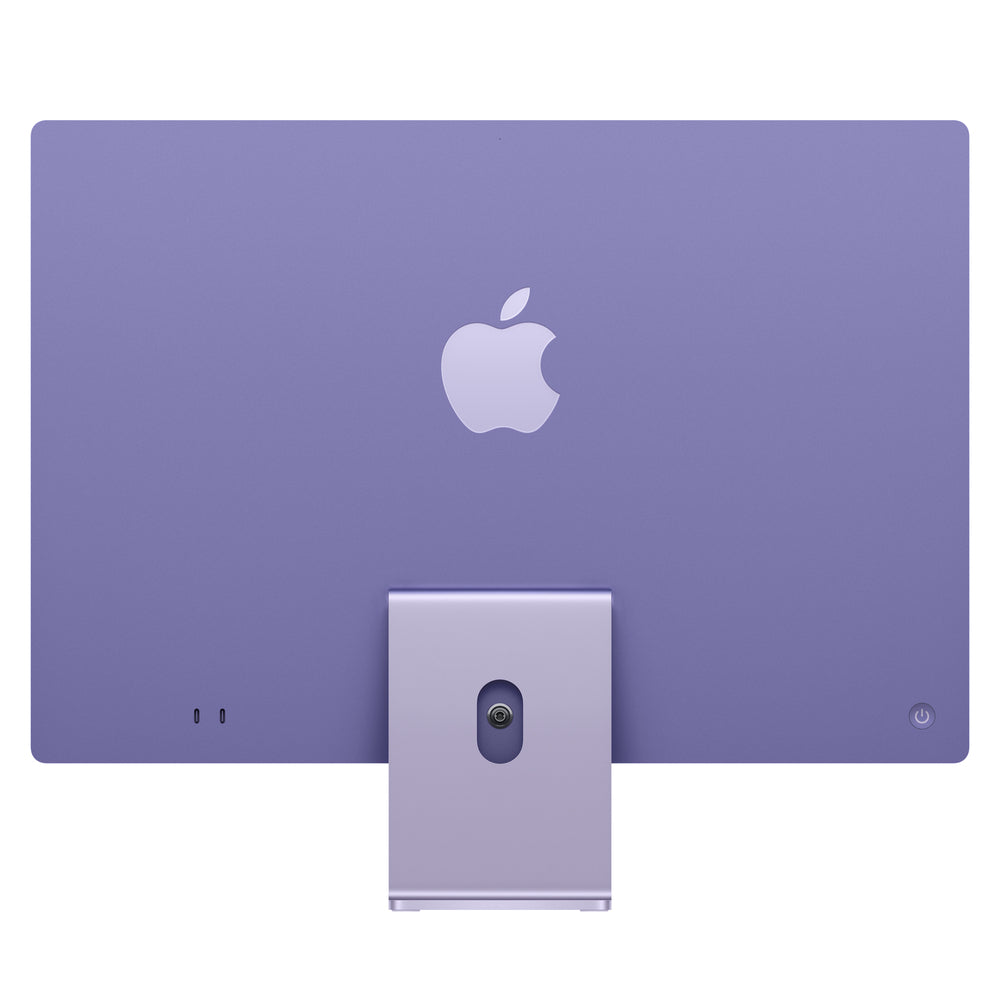 24-inch iMac with Retina 4.5K display: Apple M4 chip with 8-core CPU and 8‑core GPU, 256GB SSD - Purple