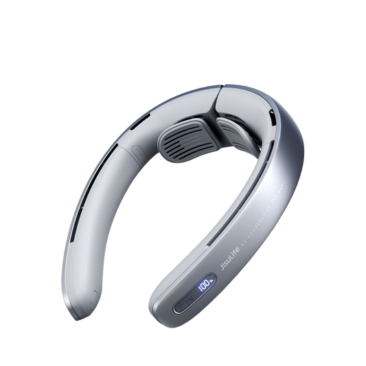 พัดลมไร้สายแบบคล้องคอ Jisulife Pro1 Grey