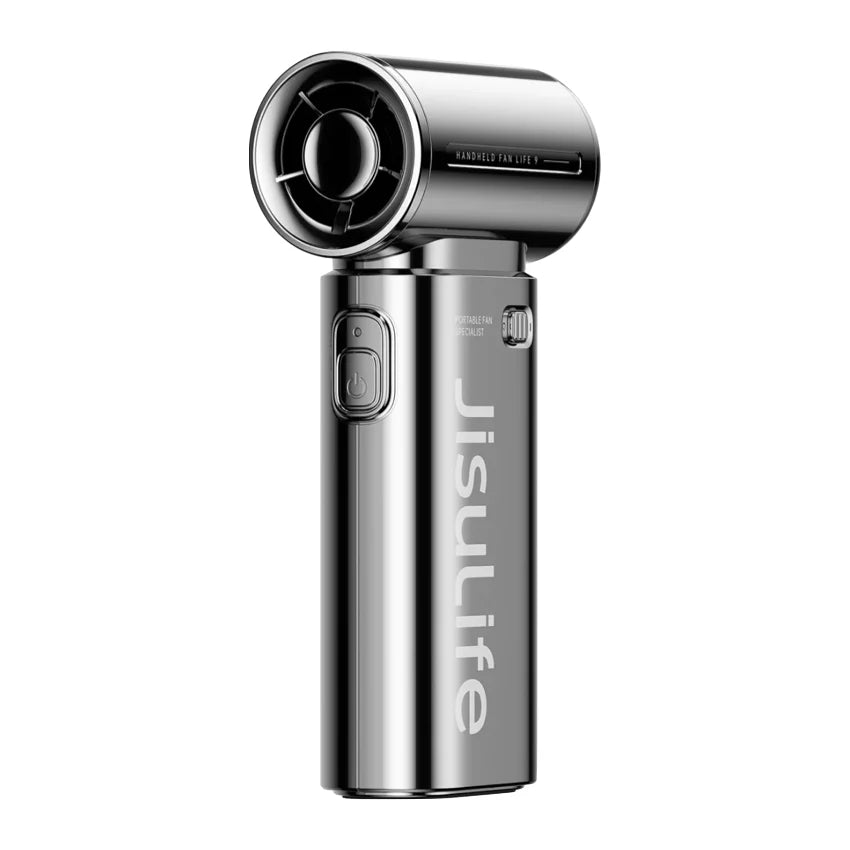 พัดลมมือถือ Jisulife รุ่น Life 9 Special Edition (5,000 mAh) Chrome Gift Box