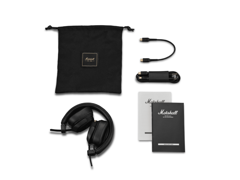 หูฟัง Marshall Milton A.N.C. Black