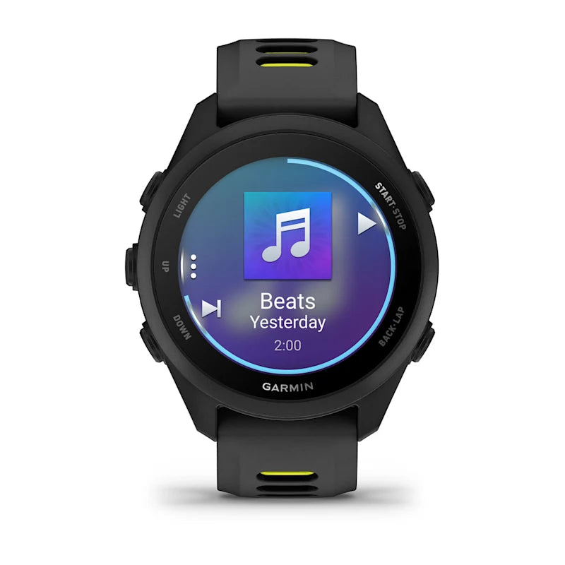 Garmin Forerunner 170 Music-Black / Amp Yellow
