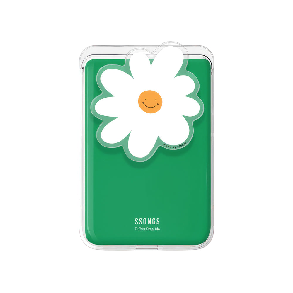 SSONG MAGSAFE 3-CARD PACK ACRYLIC TOK DAISY : GREEN