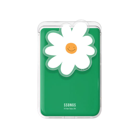 SSONG MAGSAFE 3-CARD PACK ACRYLIC TOK DAISY : GREEN