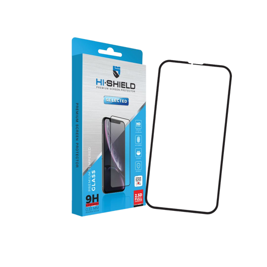 ฟิล์มกันรอย Hishield Selected 2.5D Tempered Glass iPhone 14 Black