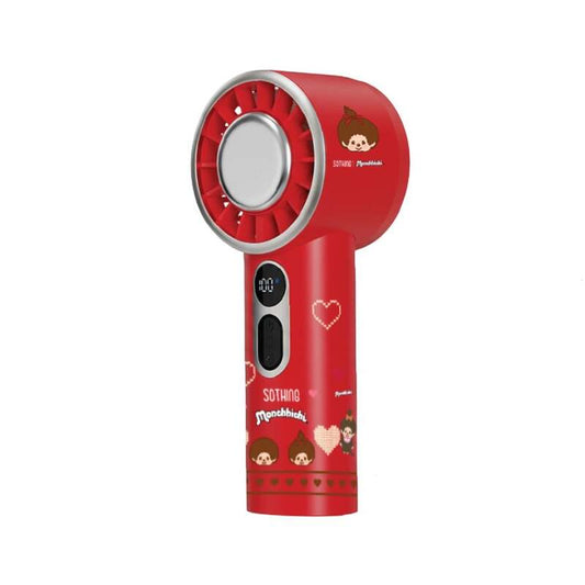 พัดลมพกพา Sothing x Monchhichi Handheld Fan Engine Ice Red