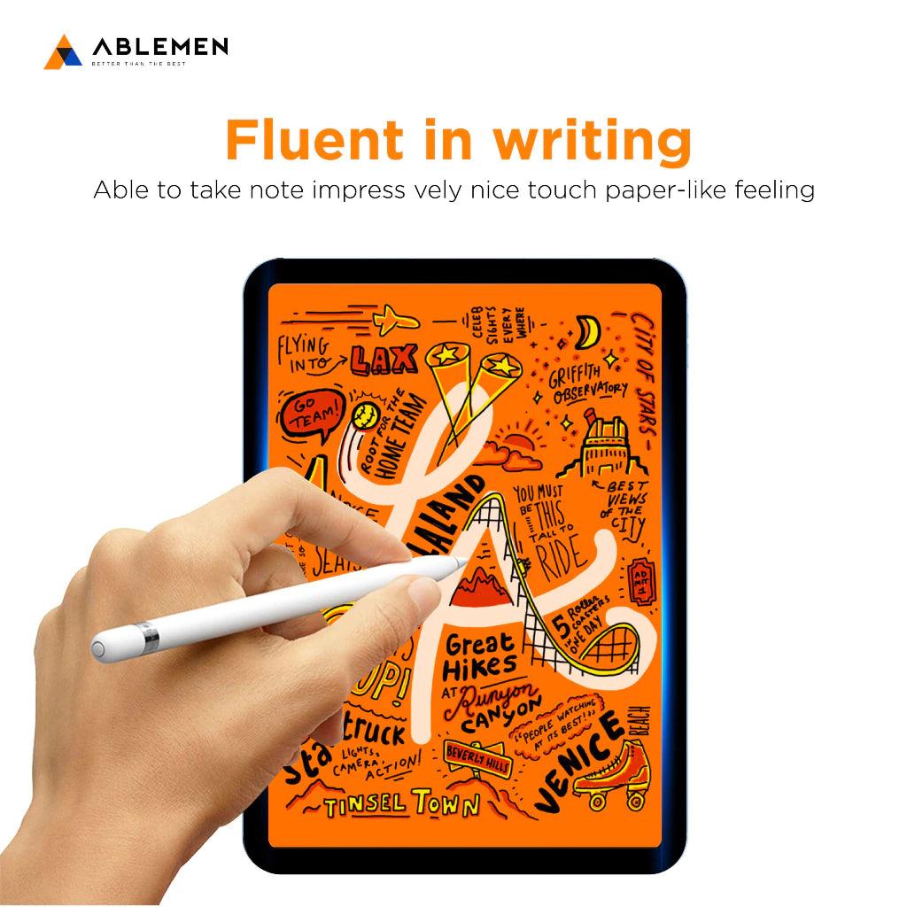 ฟิล์มกระจกใส Ablemen Glass Film iPad Gen 7/8/9