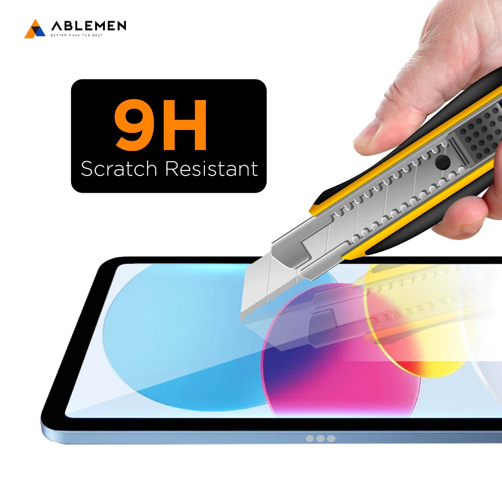 ฟิล์มกระจกใส Ablemen Glass Film iPad Gen 7/8/9