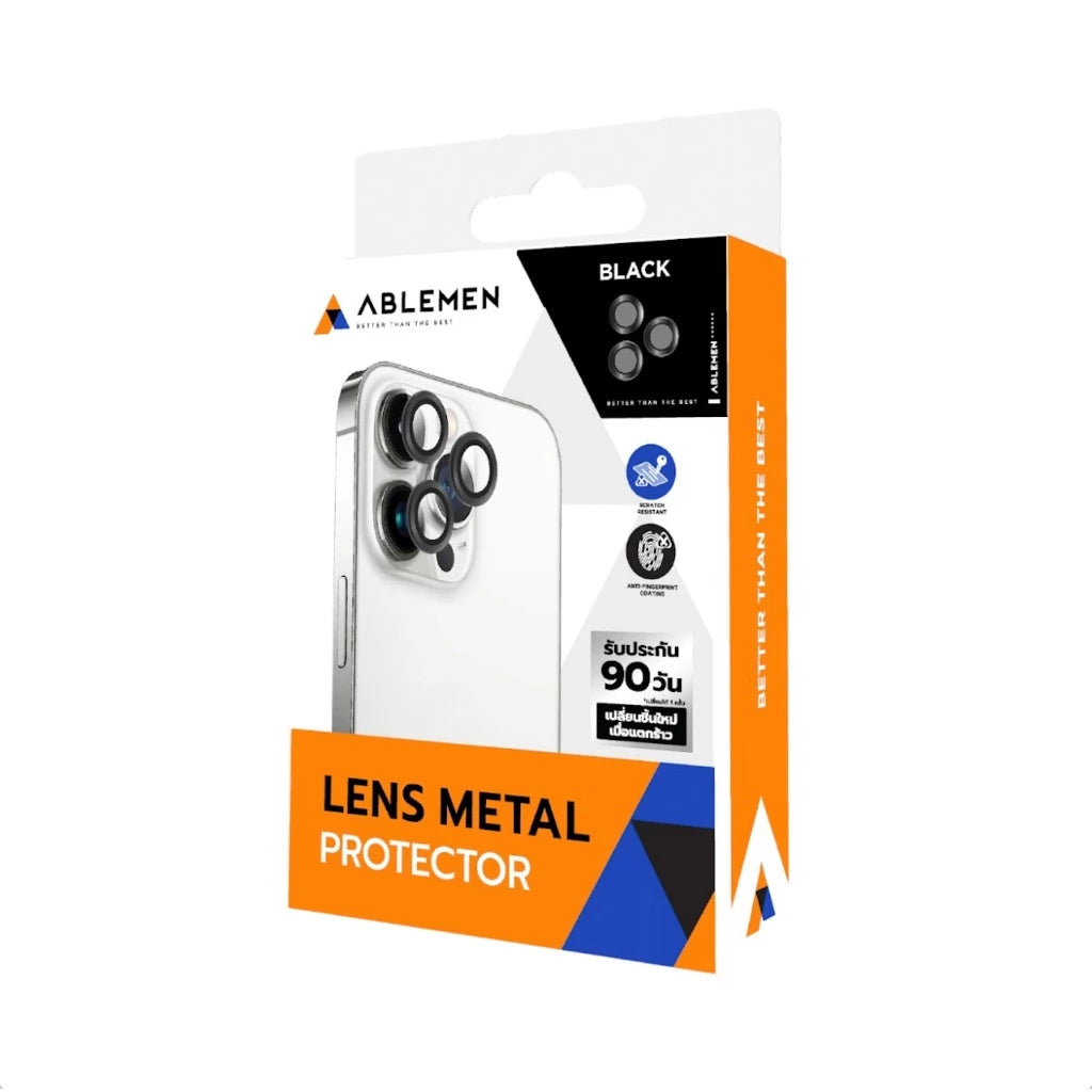 กระจกกันเลนส์กล้อง Ablemen Lens Metal Protector For iPhone 16 Pro /16 Pro Max Desert