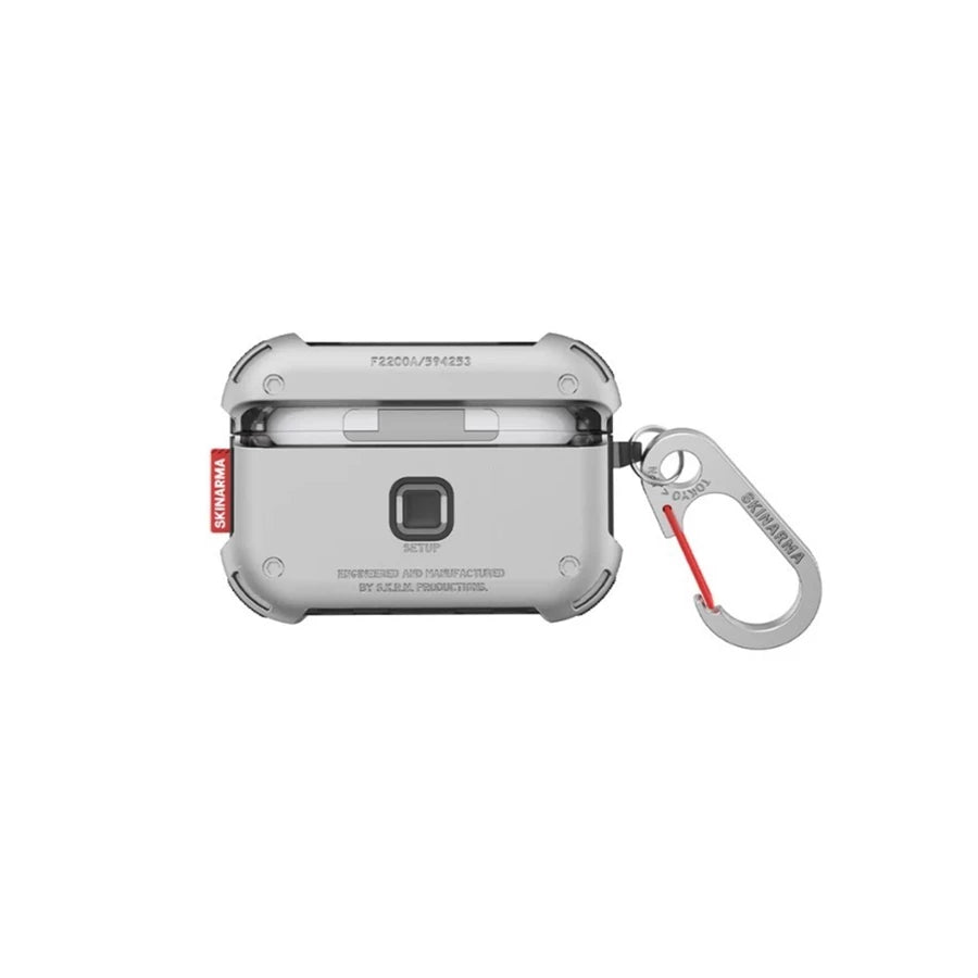 เคส Skinarma Mecha Case AirPods Pro 2 Chrome