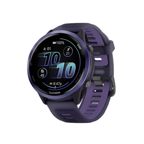 Garmin Forerunner 570 ขนาด 47mm สมาร์ทวอทช์สำหรับนักวิ่ง - Purple/Indigo 47mm