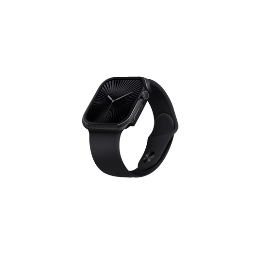 เคส Uniq Valencia Apple Watch Series 10 46mm Midnight Black