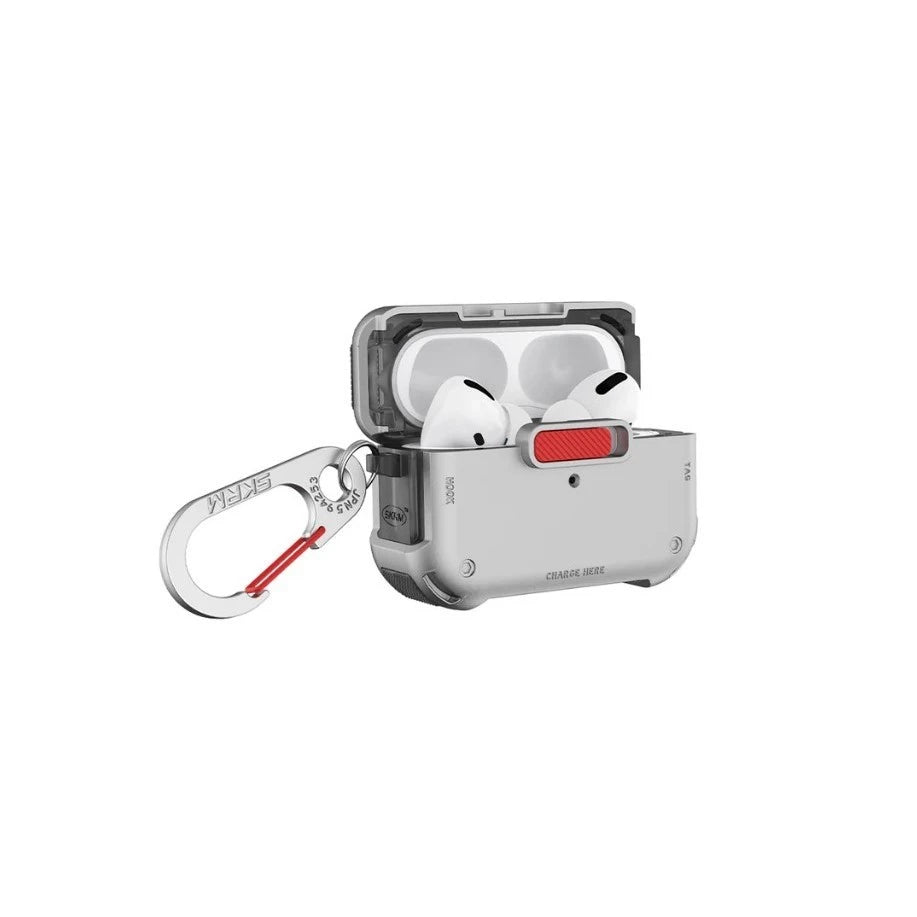 เคส Skinarma Mecha Case AirPods Pro 2 Chrome