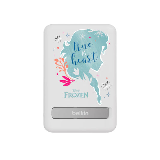 แบตเตอรี่สำรอง Belkin Magnetic Qi 7.5W Wireless Charging Power Bank 5,000 mAh With Kickstand Elsa
