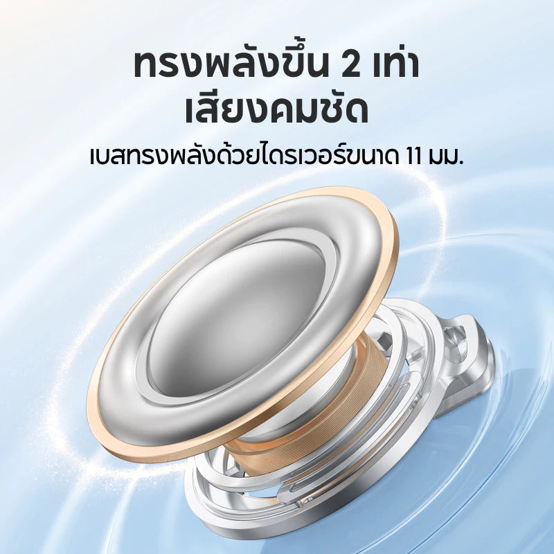 หูฟังบลูทูธ สายหูฟังไร้สาย Soundcore R60i NC - White
