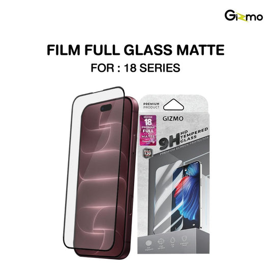 Gizmo Film Full Glass ฟิล์มกระจกเต็มจอ สำหรับ iPhone 18 Pro Max- Matte