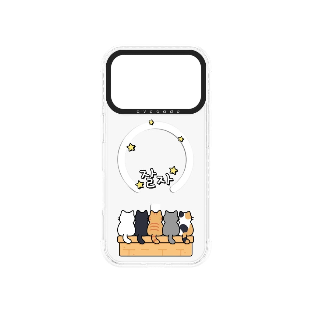 เคสไอโฟน Avocado For iPhone 17 Pro Goodnight Cats