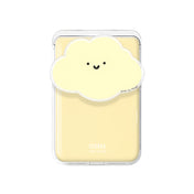 SSONG MAGSAFE 3-CARD PACK ACRYLIC TOK PASTEL CLOUDS : YELLOW