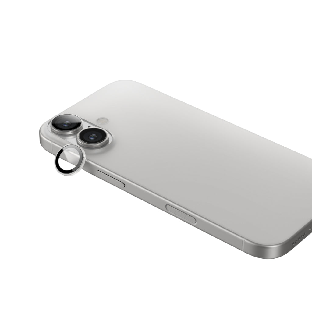 AMAZINGthing Camera Lens 3D Len Glass ฟิล์มกันเลนส์สำหรับ iPhone 17 - CLEAR