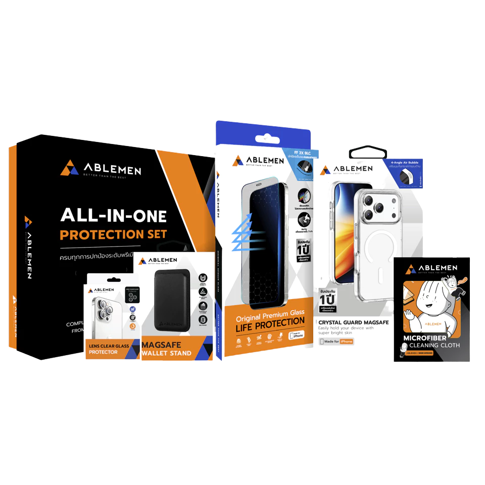 Ablemen Box Set FF 2X BLC With Case iPhone 17 Pro Max