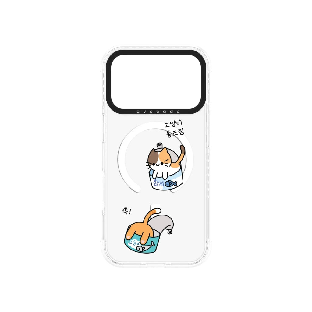 เคสไอโฟน Avocado For iPhone 17 Pro Max Cat In Can