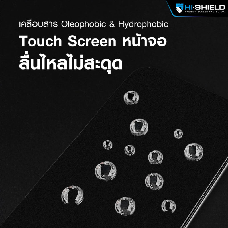 HI-SHIELD 2.5D Double Strong Glass ฟิล์มกระจก สำหรับ iPhone 18 Pro - Privacy