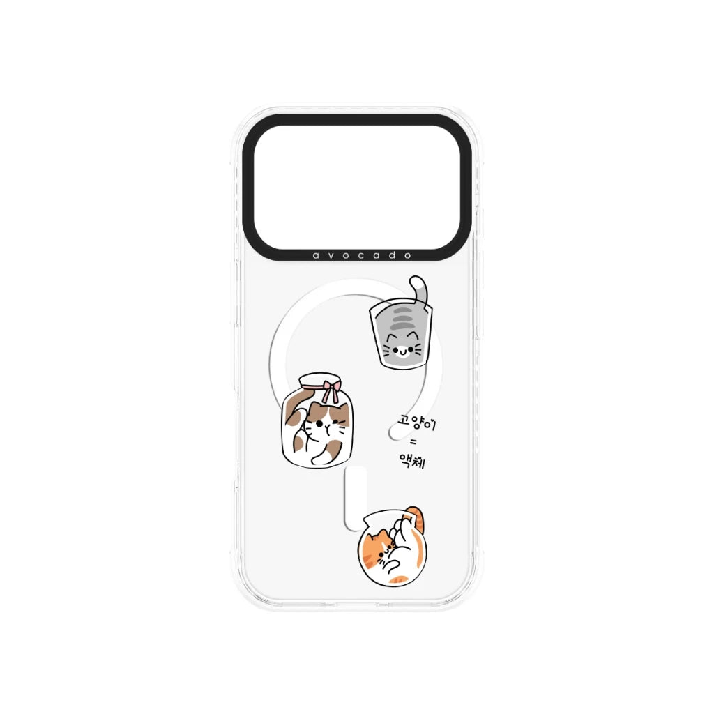 เคสไอโฟน Avocado For iPhone 17 Pro Max Cat Trapped Club