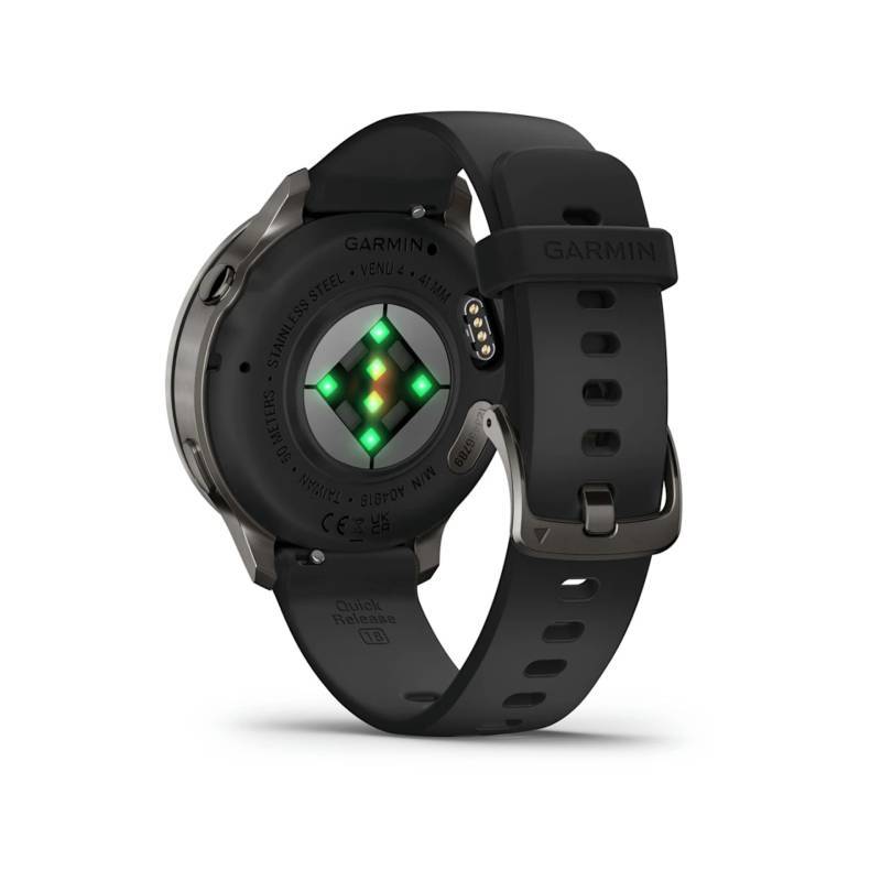 Garmin Venu 4 Series Smartwatch นาฬิกาสมาร์ทวอทช์เพื่อสุขภาพและฟิตเนสขั้นสูง-= Slate / Black 45mm