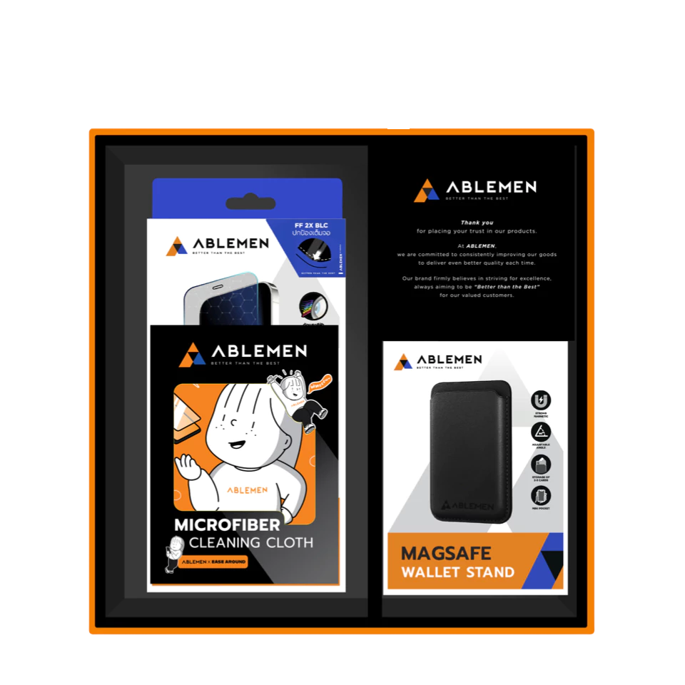 Ablemen Box Set FF 2X BLC With Case iPhone 17 Pro Max