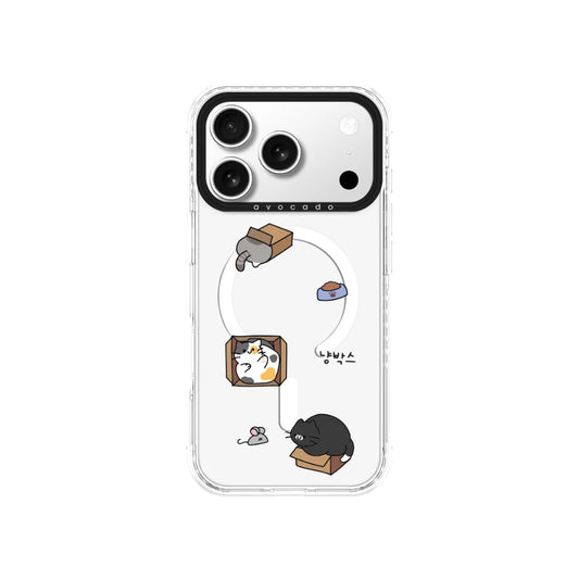 เคสไอโฟน Avocado For iPhone 17 Pro Max Boxaholic Cats