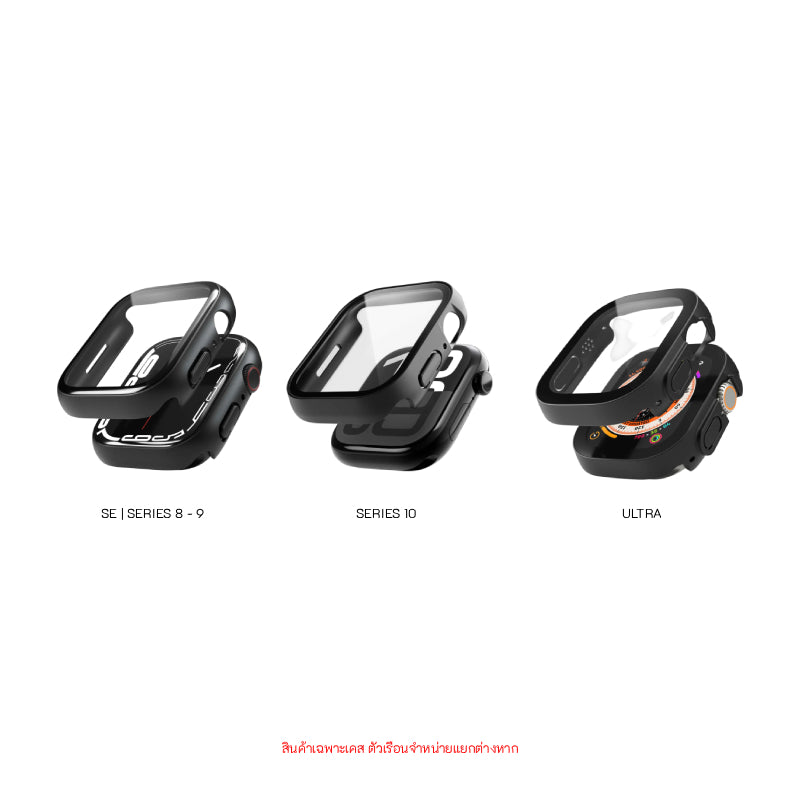 Vonmaehlen Thin Case เคสสำหรับ Apple Watch SE - Black (40 mm)