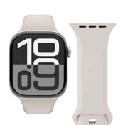 Vonmaehlen Classic Band 2 สายซิลิโคนสำหรับ Apple Watch - Cream (42/41/40mm)