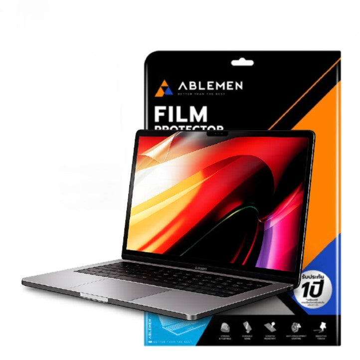 Ablemen ฟิล์มกันรอยหน้าจอ ใส สำหรับ MACBOOK AIR 13 M2/M3/M4/M5 _13.6 ( 2022 - 2026 )