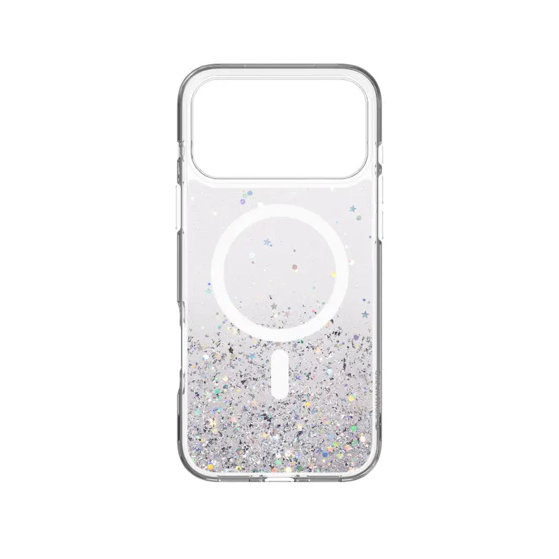 Switcheasy Starfield M 3D Glitter Protective Case - เคสสำหรับ iPhone 18 Pro Max- Transparent