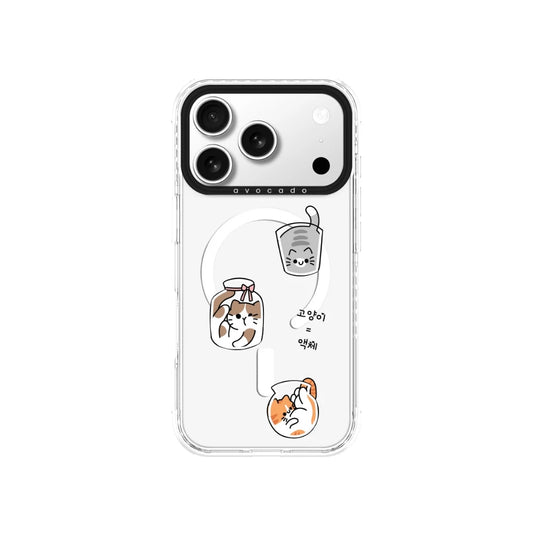 เคสไอโฟน Avocado For iPhone 17 Pro Max Cat Trapped Club