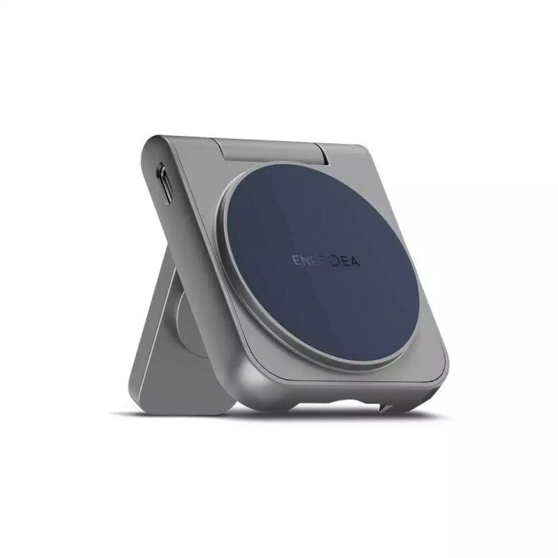 แท่นชาร์จไร้สาย Energea MagDuo 2-in-1 Foldable Qi2 Magnetic Fast Wireless Charger Blue