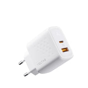 VOLTME อะแดปเตอร์ REVO 45 DUO DUAL-PORT PD 45W WALL CHARGER WITH GAN TECH [1xUSB-C,1xUSB-A] หัวชาร์จไว - WHITE