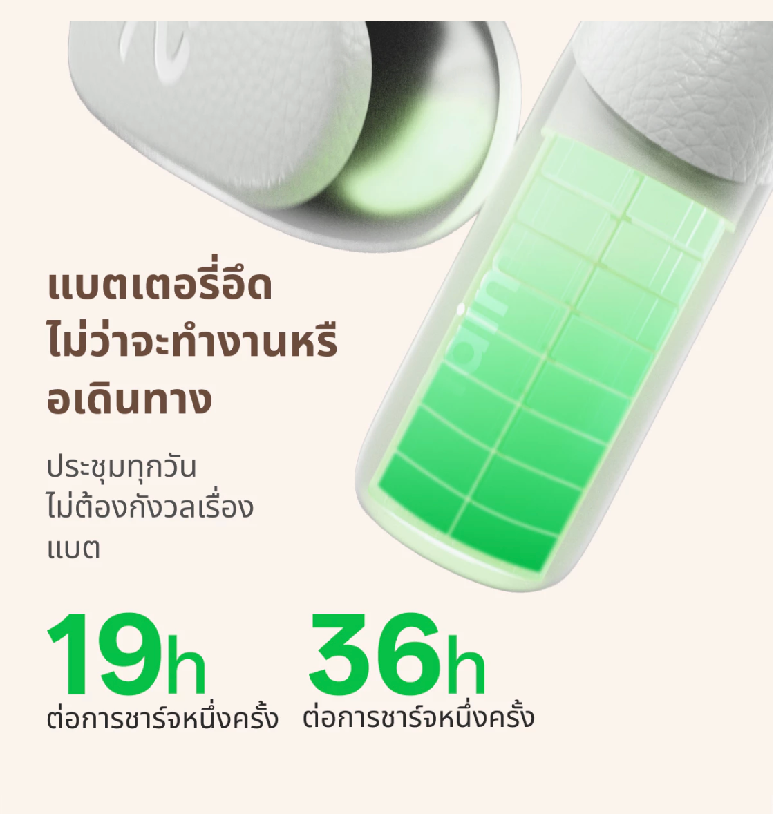 Viaim OpenNote หูฟัง AI Open-Ear บันทึกเสียง ถอดเสียง สรุปประชุม แปลภาษา - BLACK