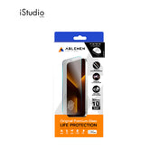 ฟิล์มกระจกกันรอยแบบด้าน Ablemen Tempered Glass Full Frame Matte iPhone 16e Black