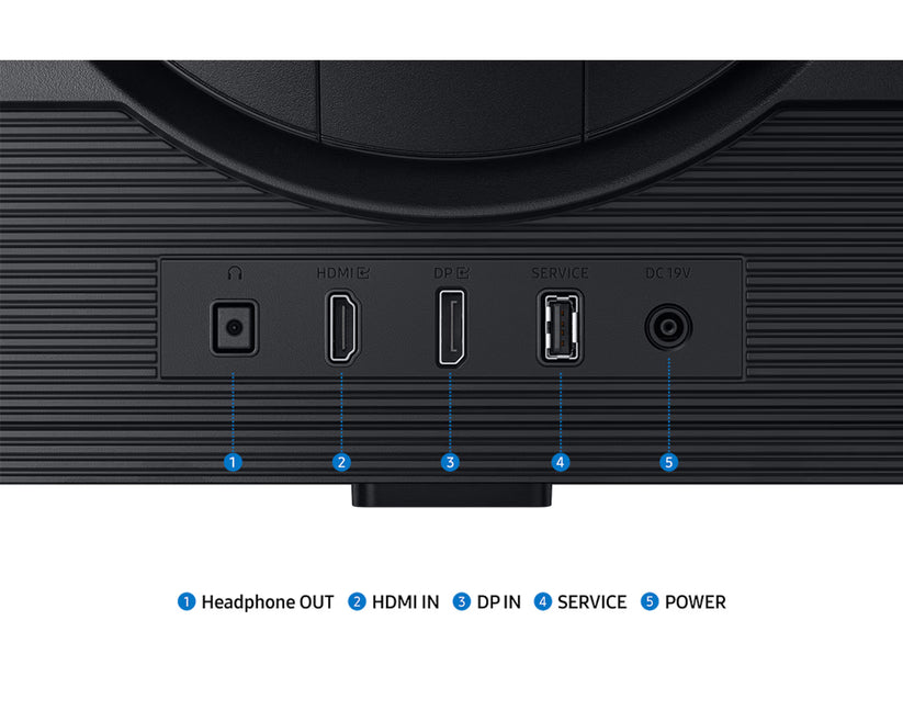 จอมอนิเตอร์ Samsung Odyssey G6 LS27FG602EEXXT Gaming Monitor (IPS 2K 350Hz)