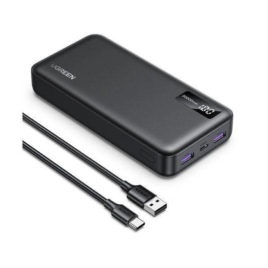 พาวเวอร์แบงค์ Ugreen 20000 mAh 22.5W PB312-25683 Black