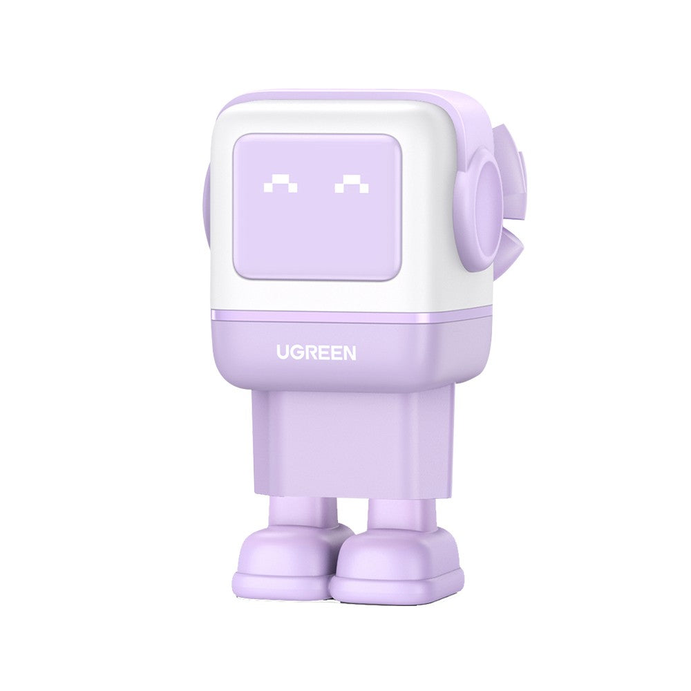 อะแดปเตอร์ Ugreen Robot Wall Charger 1 USB-A / 2 USB-C 65W Purple